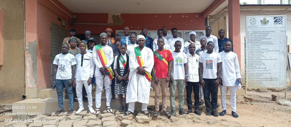 Assemblée générale annuelle de la Mairie des Jeunes de Nikki.