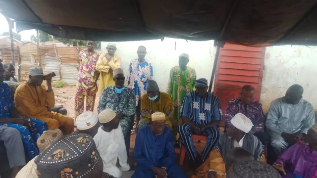 Les cérémonie de feu ADAM BABIO Mikaila ont eu lieu ce samedi