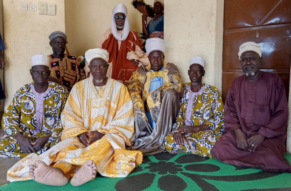 Audience au palais impérial de Nikki:Le chef traditionnel de Soubo reçoit les bénédictions du Sinaboko