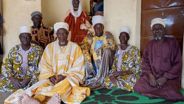 Audience au palais impérial de Nikki:Le chef traditionnel de Soubo reçoit les bénédictions du Sinaboko